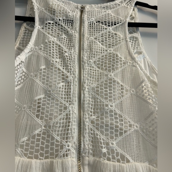 Forever 21 white lace crochet dress Size US S - Picture 2 of 6